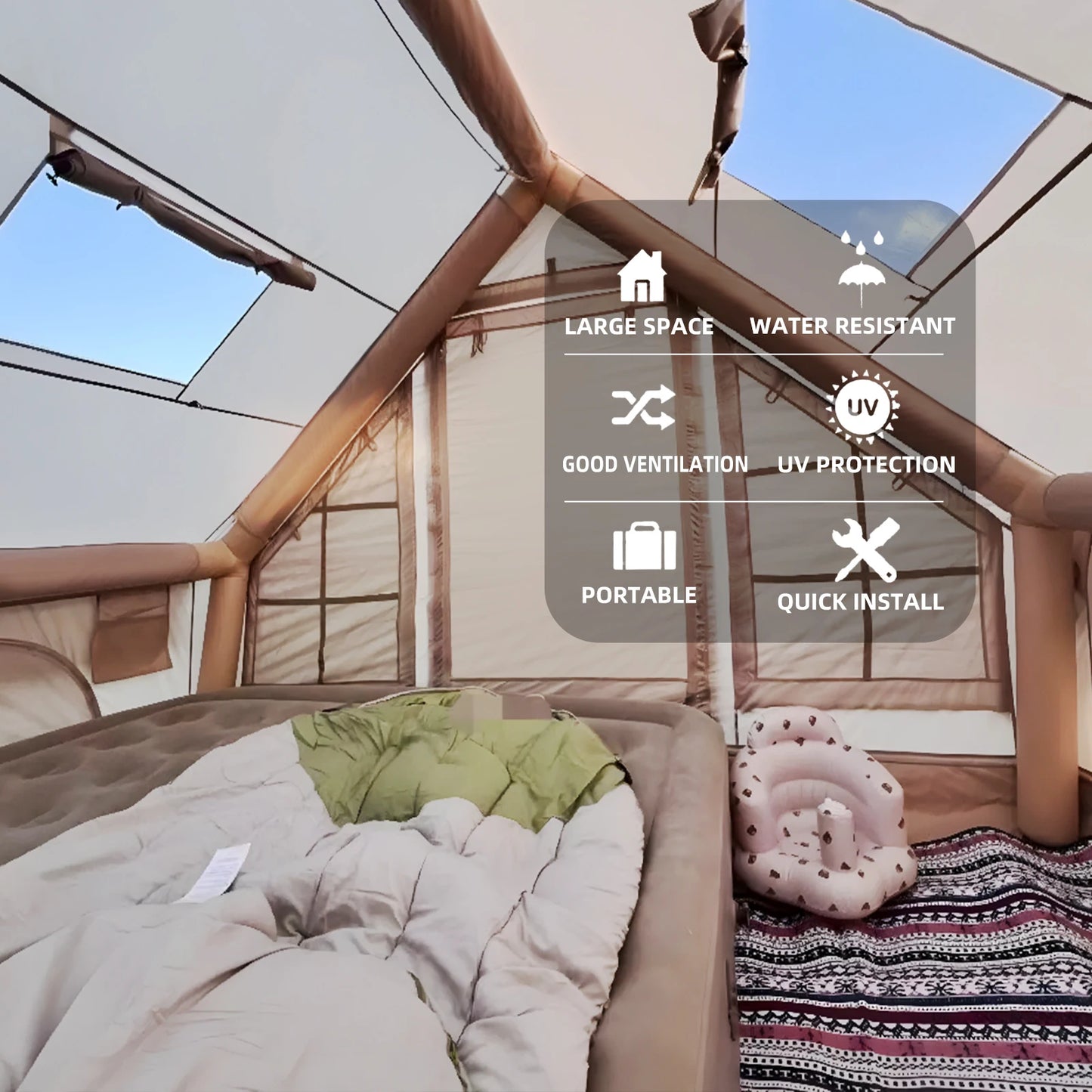 Inflatable Tents for Camping
